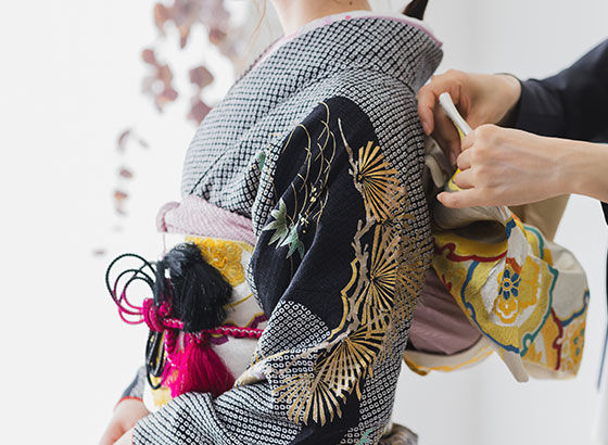 着物の着付け