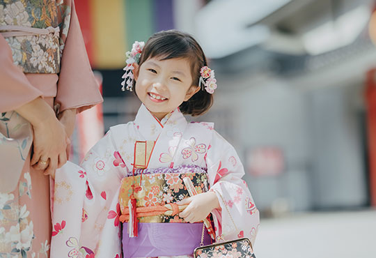 着物の子供